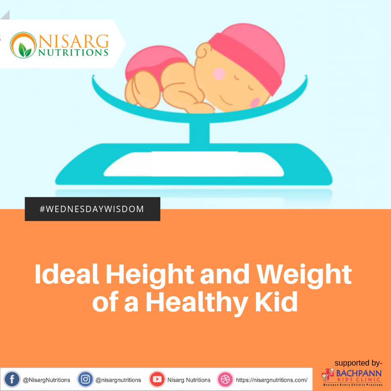 Ideal Height and Weight of a Healthy Kid