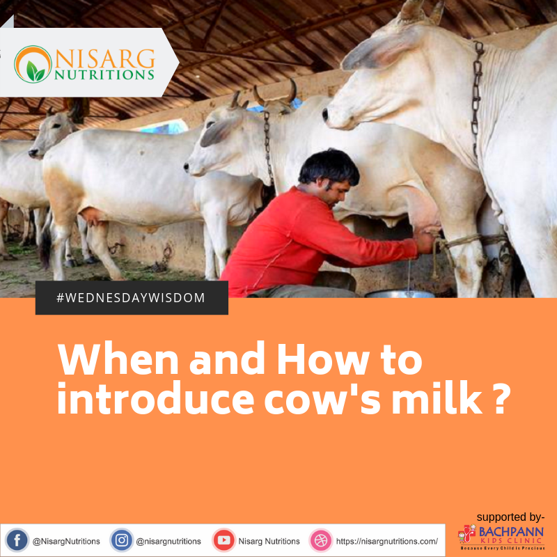 When and How to introduce cow’s milk?