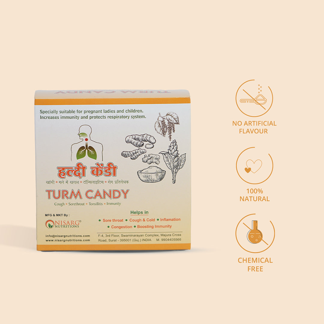 Turmeric Hard Candy